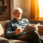 Relaxing with AI for seniors