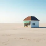 A lonely house