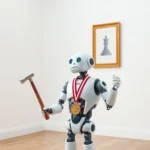 image5 AI robot on internet profit success