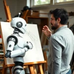 image6 AI robot attempting to be an artist on internet profit success