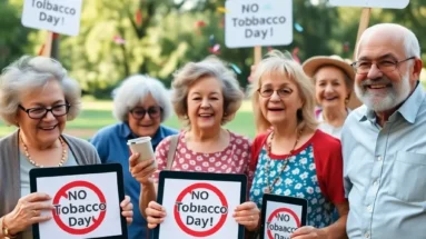 Get behind no tobacco day