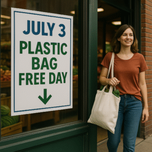 50307 Plastic Bag Free Living. One Day That Changed Everything