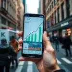 20909 Mobile affiliate app earnings on phone showing Profitspark payouts.