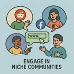 Engage in niche communities like Facebook groups and Reddit for beginner traffic
