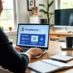 Beginner promoting Fiverr services like logo and writing gigs