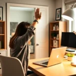 Excited content creator celebrating success after personalizing ChatGPT writing