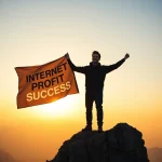 Marketer reaching Internet Profit Success after avoiding fatal mistakes new internet marketers make.