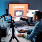 50909 Affiliate creating review content for WarriorPlus instant payout programs