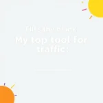 51209 Bright graphic showcasing a Facebook fill-in-the-blank marketing question