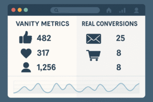 Tracking ROI helps avoid beginner marketing mistakes on social media.