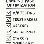 Checklist of bonus tips to improve landing page conversion rates