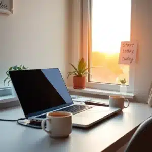 This gives that "let's get to work and make something real" vibe that matches the intro