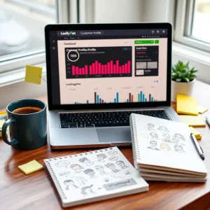 1041125 Magnet attracting ideal customers through digital channels like email and social media