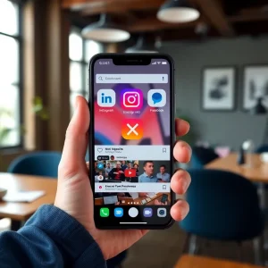 1141025 Posting consistently on social media platforms to build authority without a website.