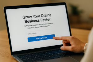 2101025 "Example of an opt-in page for building an email list using ChatGPT