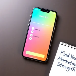 2191025 Interactive quiz lead magnet shown on smartphone screen