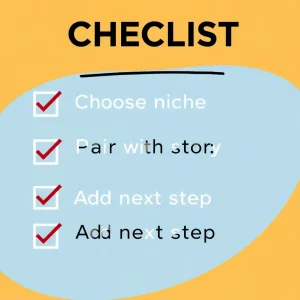 Step-by-step guide on using story hooks with icons for each phase.

