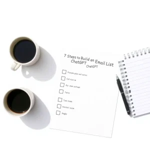 4101025 7-step checklist for building an email list with ChatGPT