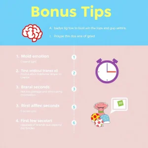 Infographic of bonus tips for using story hooks effectively.