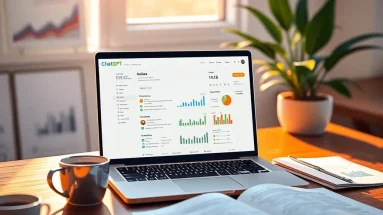 Marketer using ChatGPT productivity hacks to streamline workflow and boost efficiency.