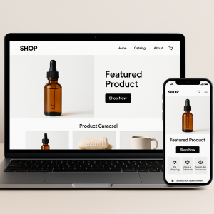 3171125 Mobile-friendly Shopify store homepage designed for trust and clarity