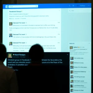 Active Facebook group thread with users commenting and reacting.

