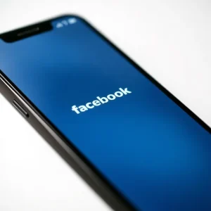 Facebook post with eye-catching first line in focus