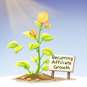 4041225 Recurring affiliate programs help grow steady online income