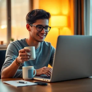 Happy creator celebrating the successful launch of their first digital product

