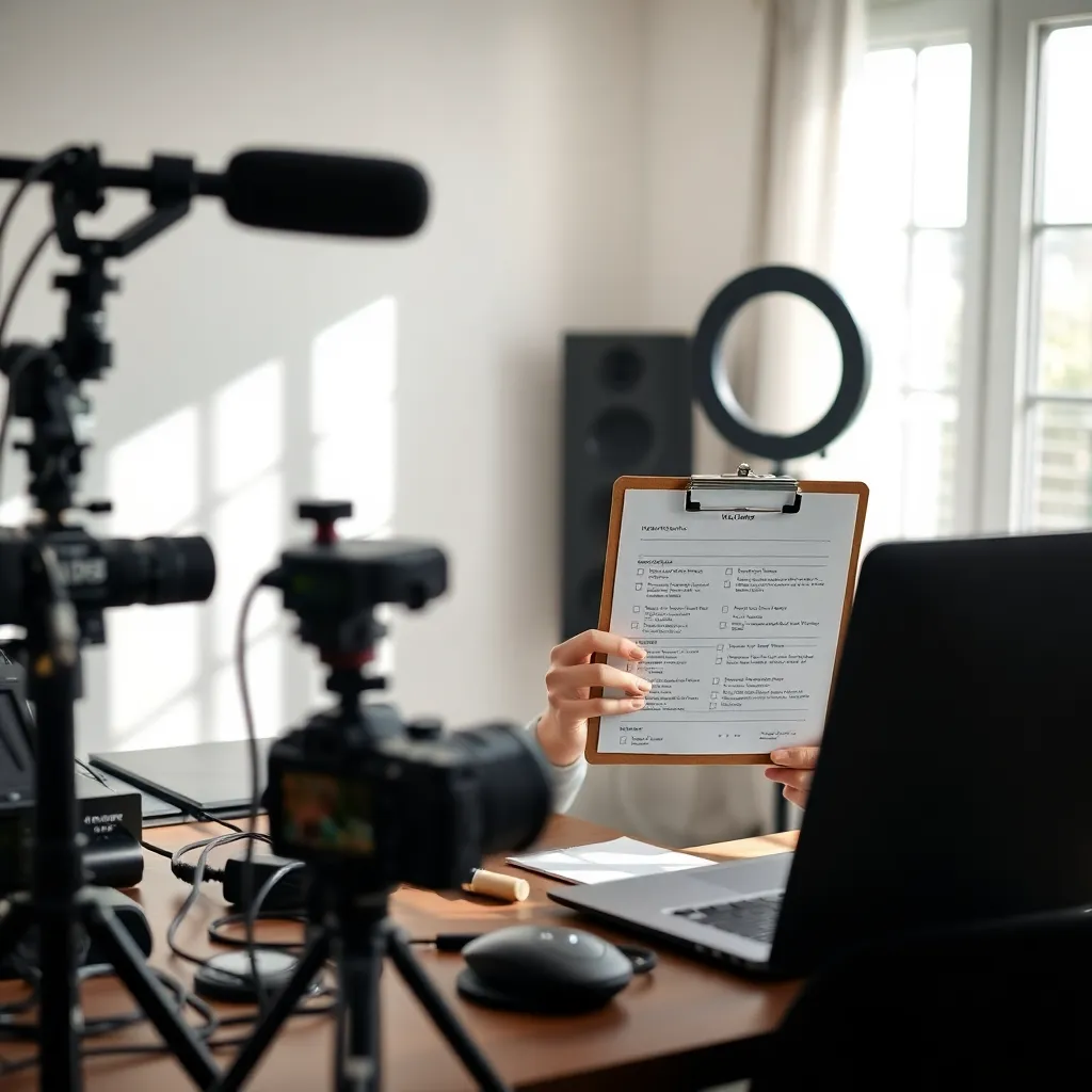 The Ultimate Pre‑Recording Checklist For Videos