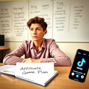 Planning affiliate marketing strategies for beginners without ads