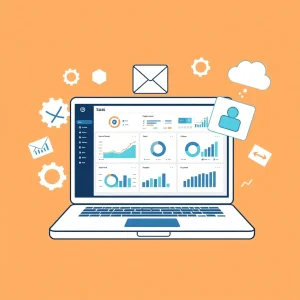 1071225 SaaS tools dashboard representing one of the best affiliate marketing niches 2025