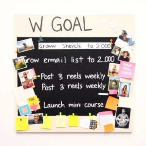 isual representation of Think & Grow Rich marketing principles goal setting