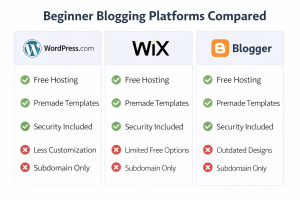 Best platforms to start a blog without tech skills for beginners
