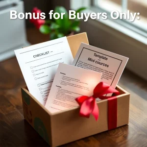 3151225 Affiliate marketing bonus content strategy for exclusive buyer value