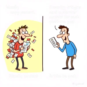 4051225 Common content repurposing mistakes like copy-pasting without adapting