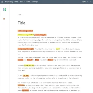 How to place keywords using blog post SEO checklist best practices
