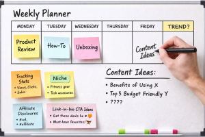 Planning for organic reach in TikTok affiliate marketing strategy
