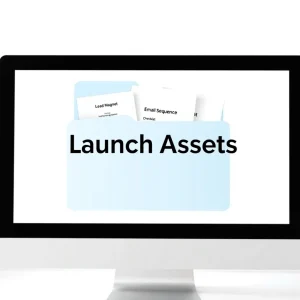 Launch assets created from ChatGPT niche research insights
