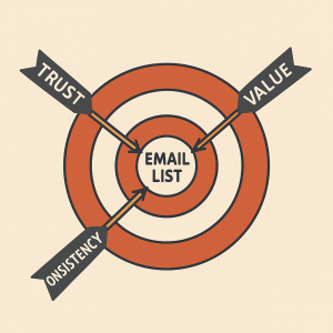 Long-term strategy to grow your email list organically
