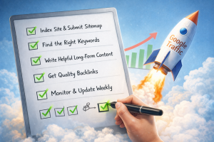 Complete SEO checklist for beginners with steps for Google traffic
