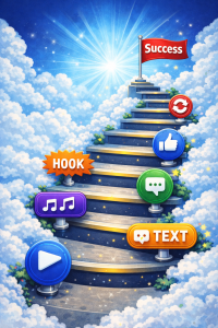 5261225 Roadmap to Facebook Reels marketing success for beginner creators.