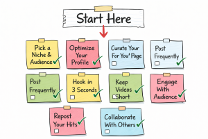 TikTok growth strategy checklist for beginners and creators
