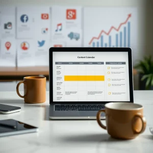 Affiliate marketing strategies for beginners content planning workspace