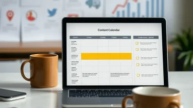 Affiliate marketing strategies for beginners content planning workspace
