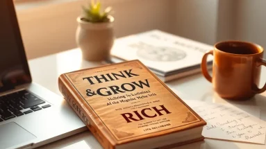 Think & Grow Rich marketing principles used in modern online marketing workspace