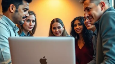 Focused coaching session demonstrating niche marketing for beginners