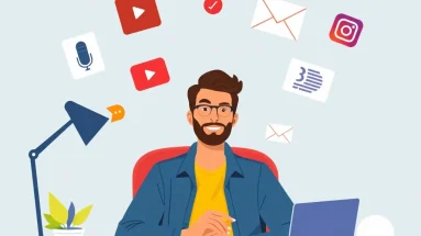 Digital creator using content repurposing to multiply blog content across different formats