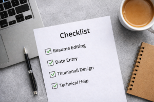 1050126 Checklist of micro skills to help make your first $100 online