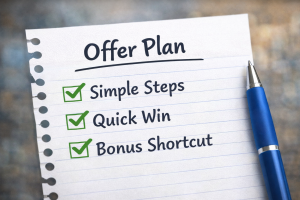 How to create irresistible offers by simplifying steps
